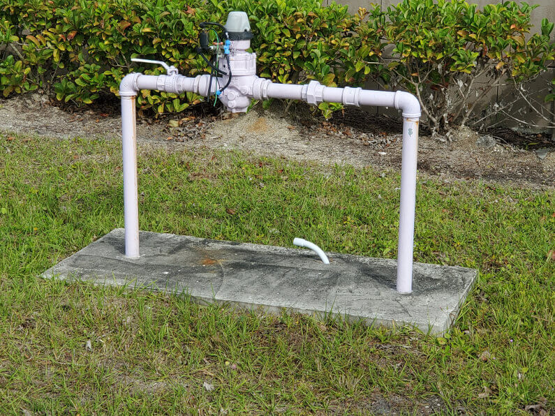 Backflow Prevention Valve Setup