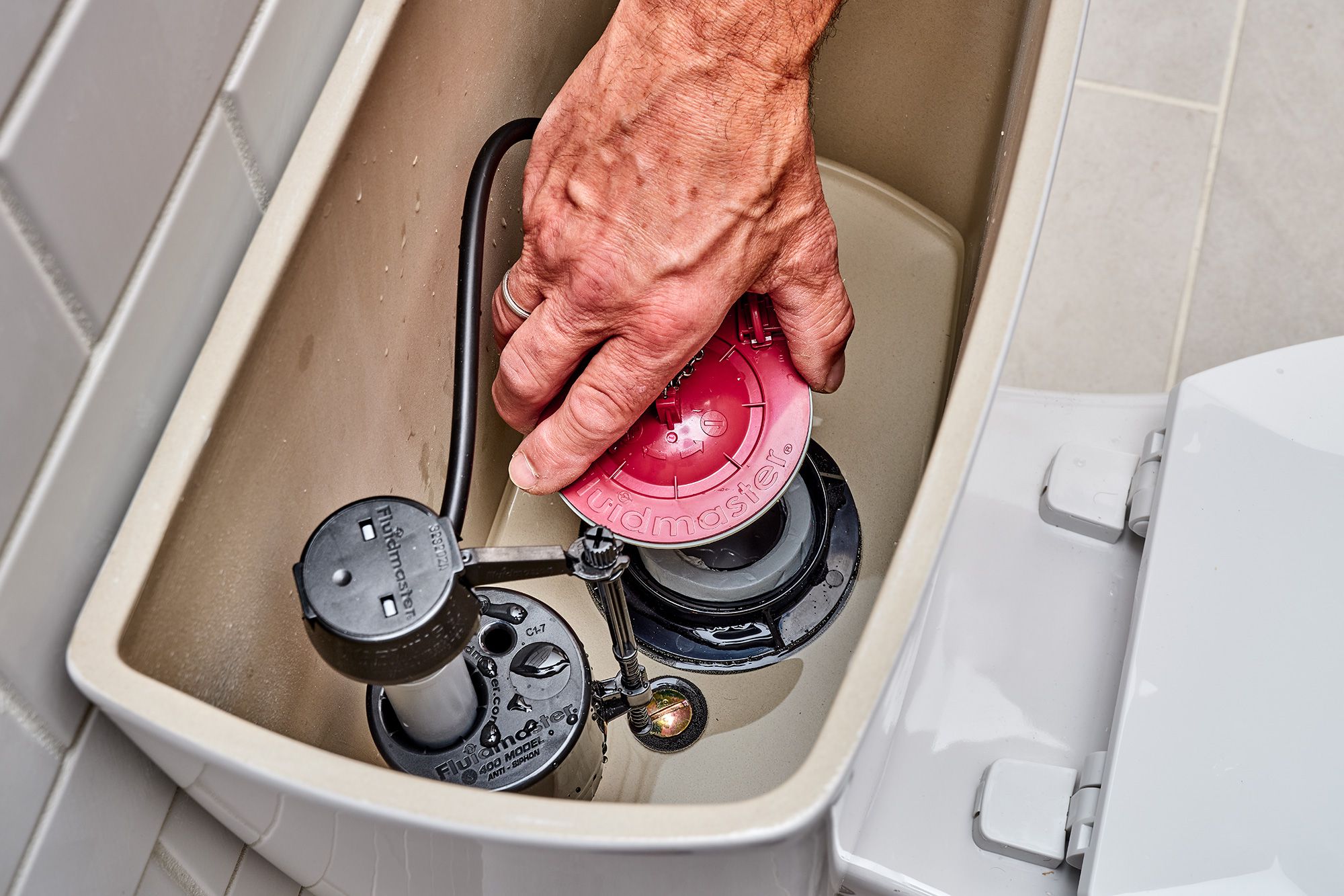 Toilet Flush System Repair